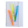5.5" x 8.5" Spiral Notebook with Clear Pocket 108