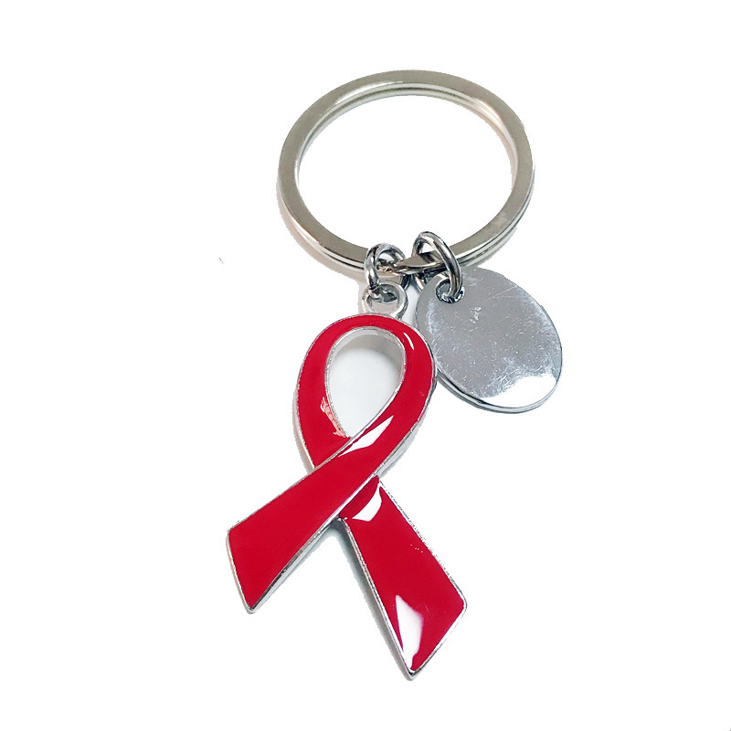 Red Ribbon Keychain 3