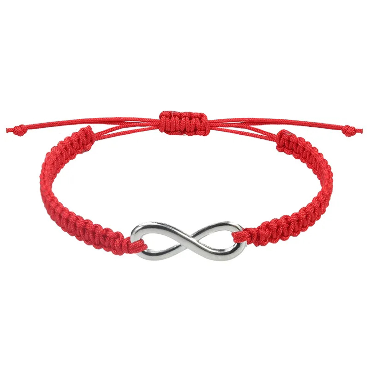 Woven Wristband with Stainless Steel Accent 14