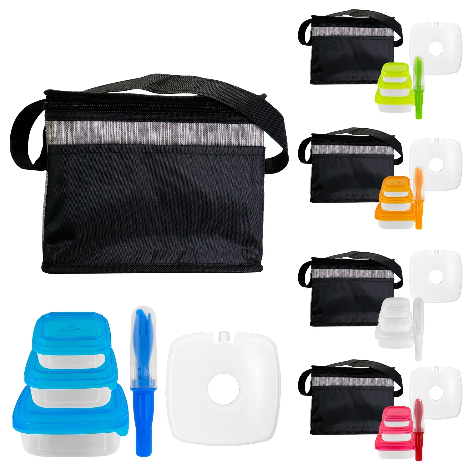 Black Graph Chilled Lunch Set 9