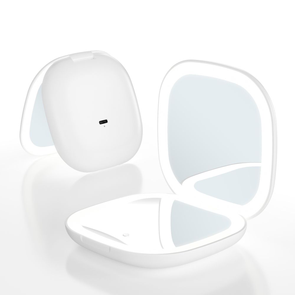 Led Lighted Travel Makeup Mirror 1