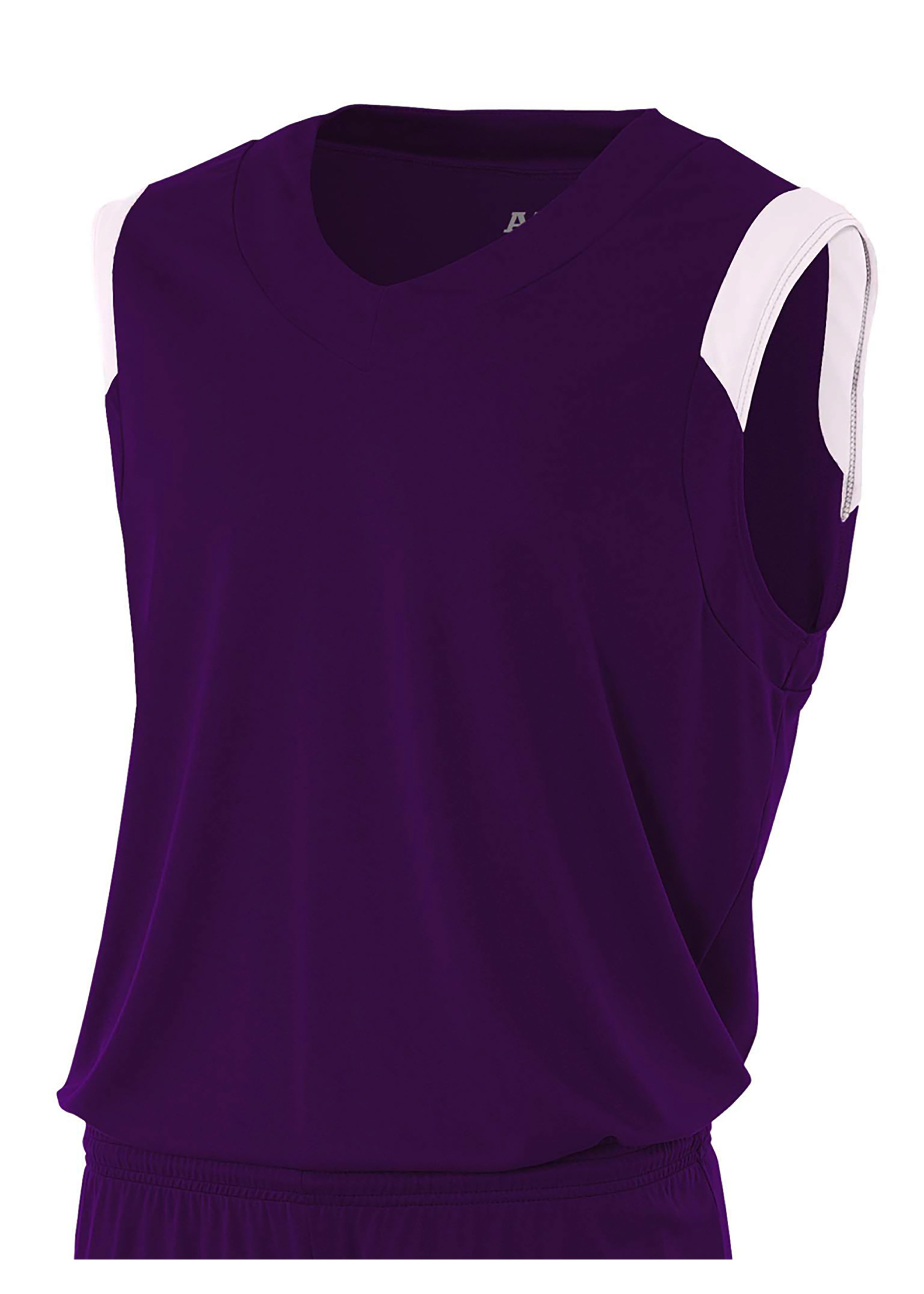 A4 Moisture Management V-Neck Muscle 10