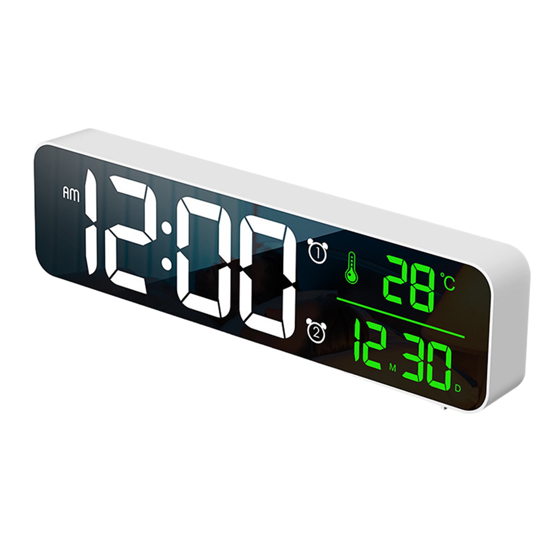 Usb Led Multifunction Alarm Clock 1