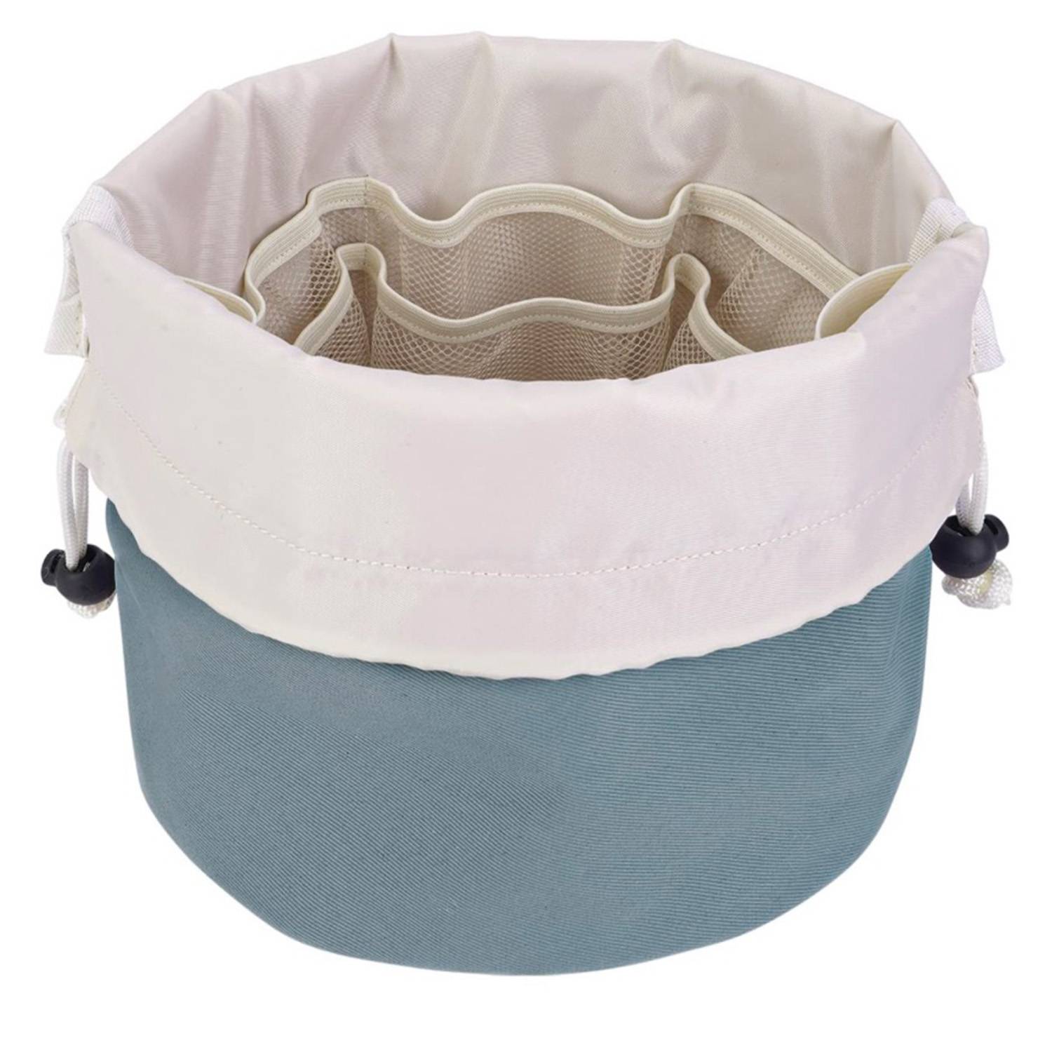 Barrel Drawstring Makeup Travel Bag 4