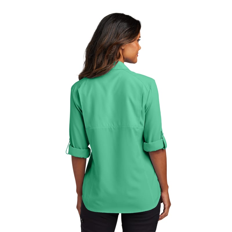Port Authority Ladies Long Sleeve UV Daybreak Shirt 9