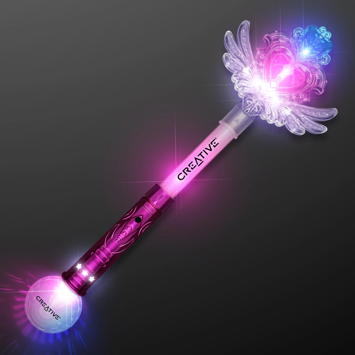 Winged Heart LED Fairy Wand 1