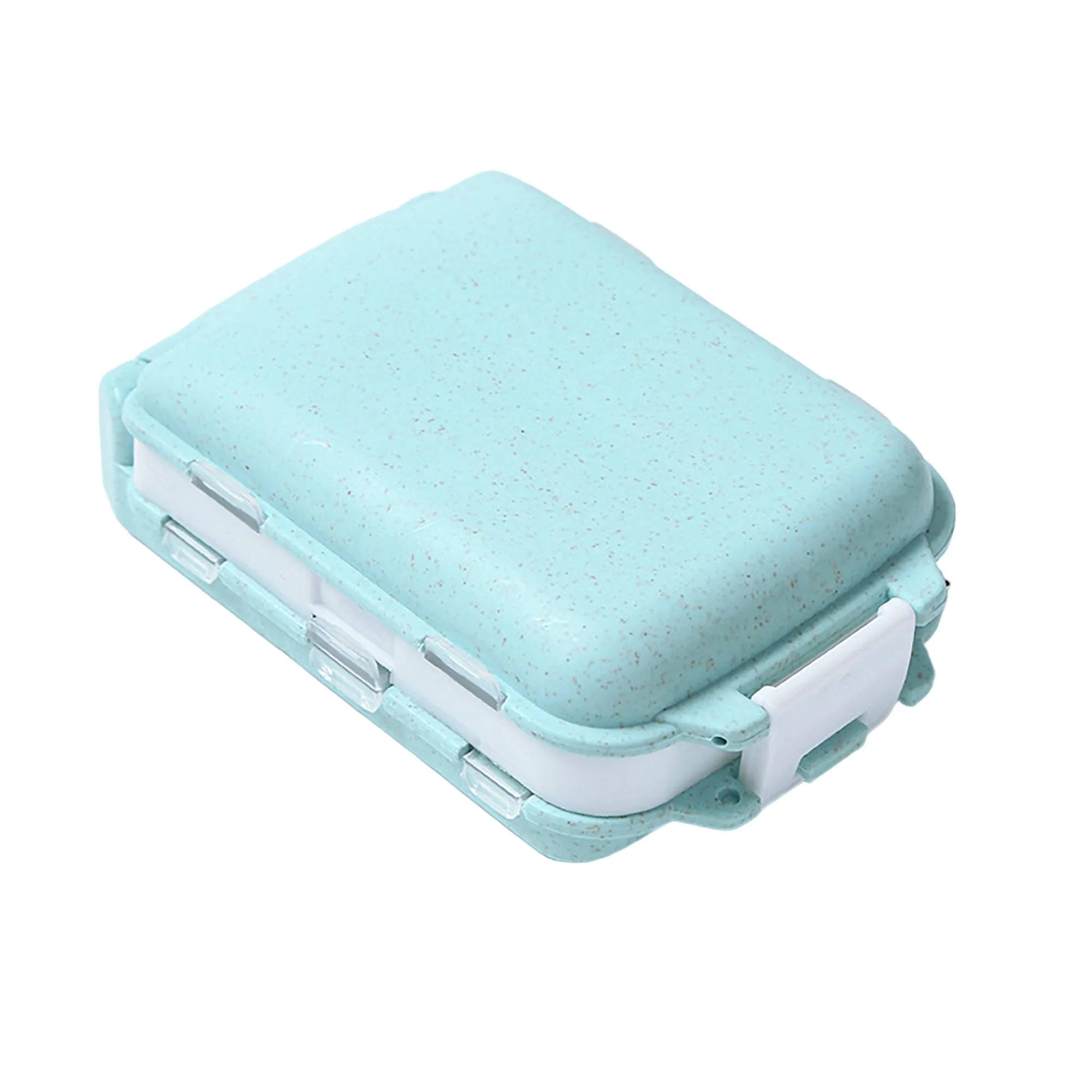 Multi Layer Compact Pill Organizer Travel Friendly 14