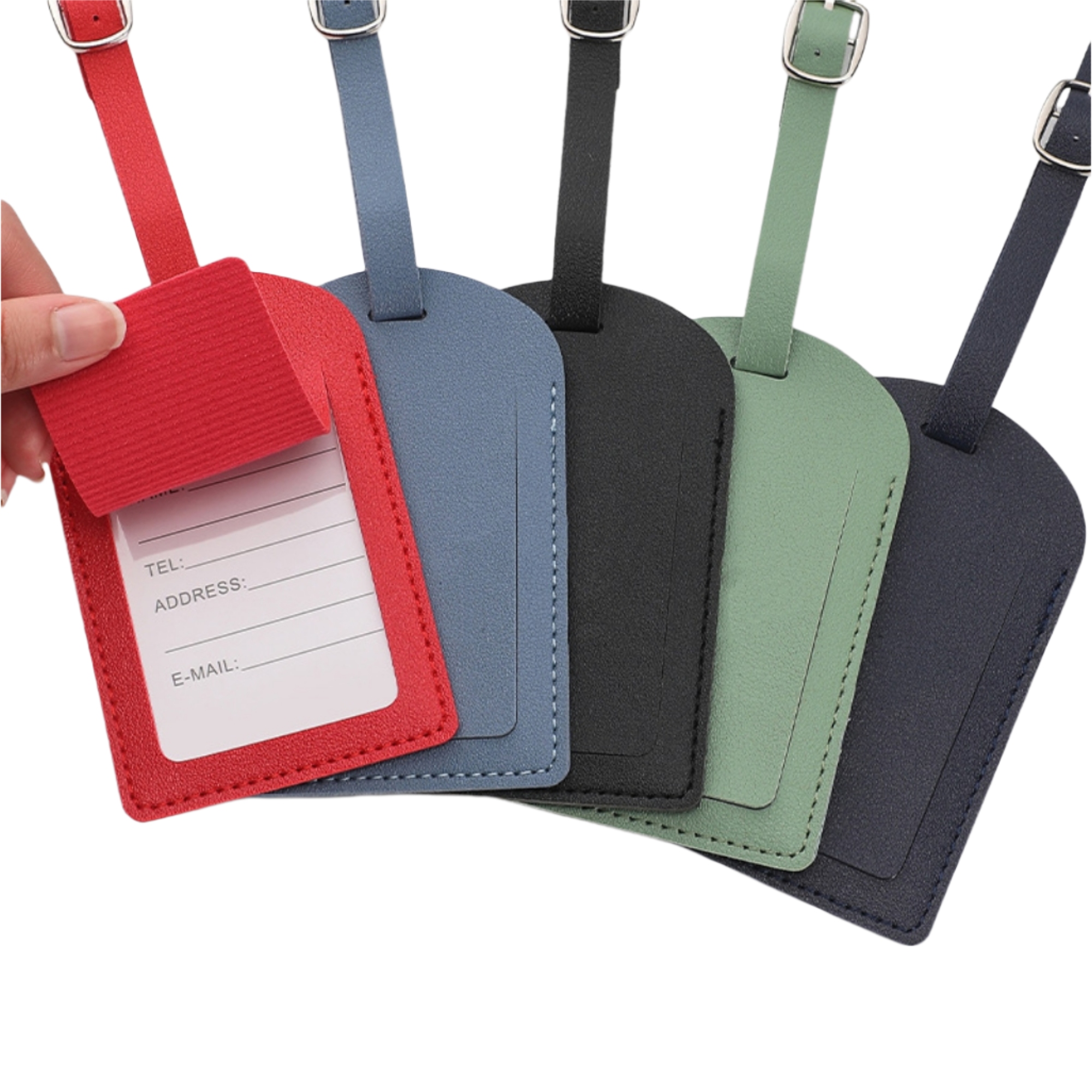 PU Adjustable Travel Tag 2