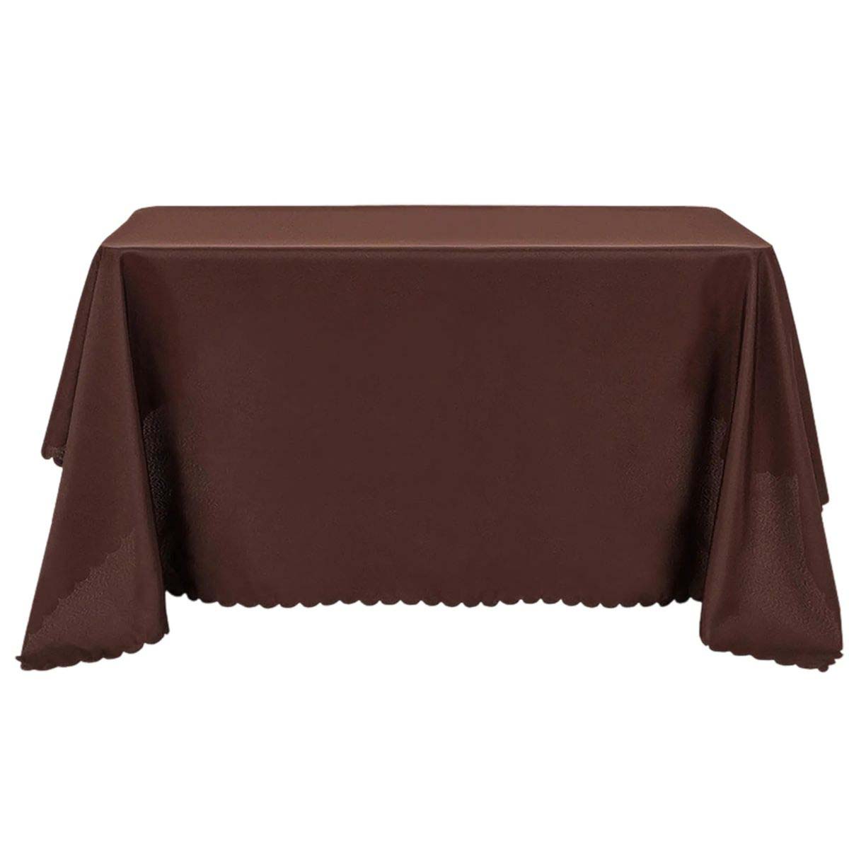 Durable 130x88 Table Throw with Logo Branding Area 3