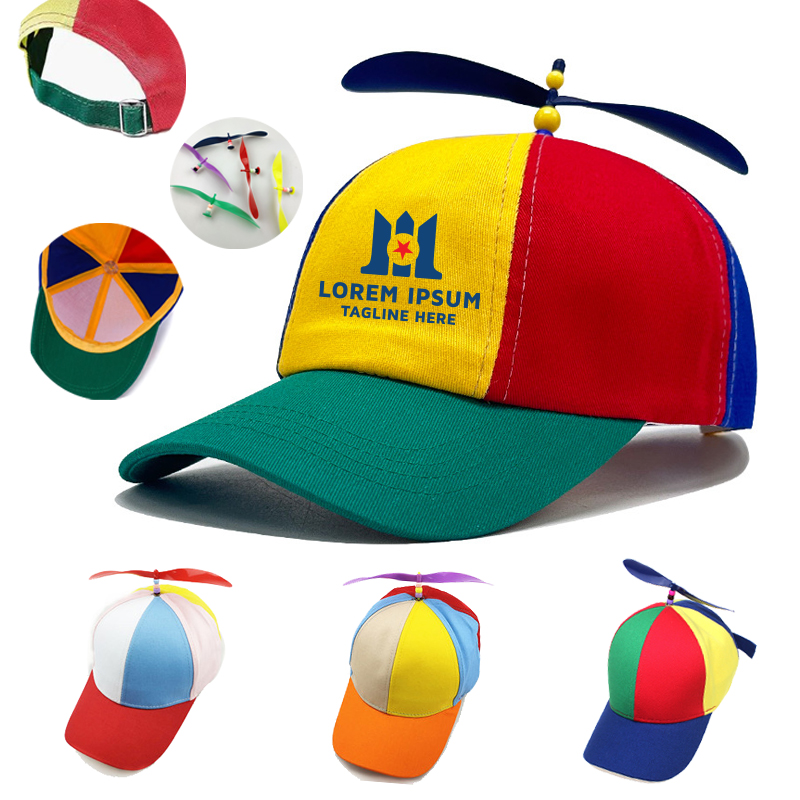 Multi Colored Propeller Hat 3
