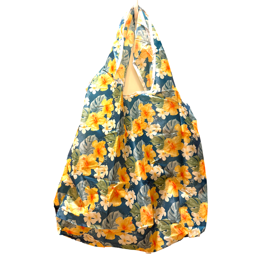 Sublimation 190T Polyester Foldaway Tote Shopper Bag