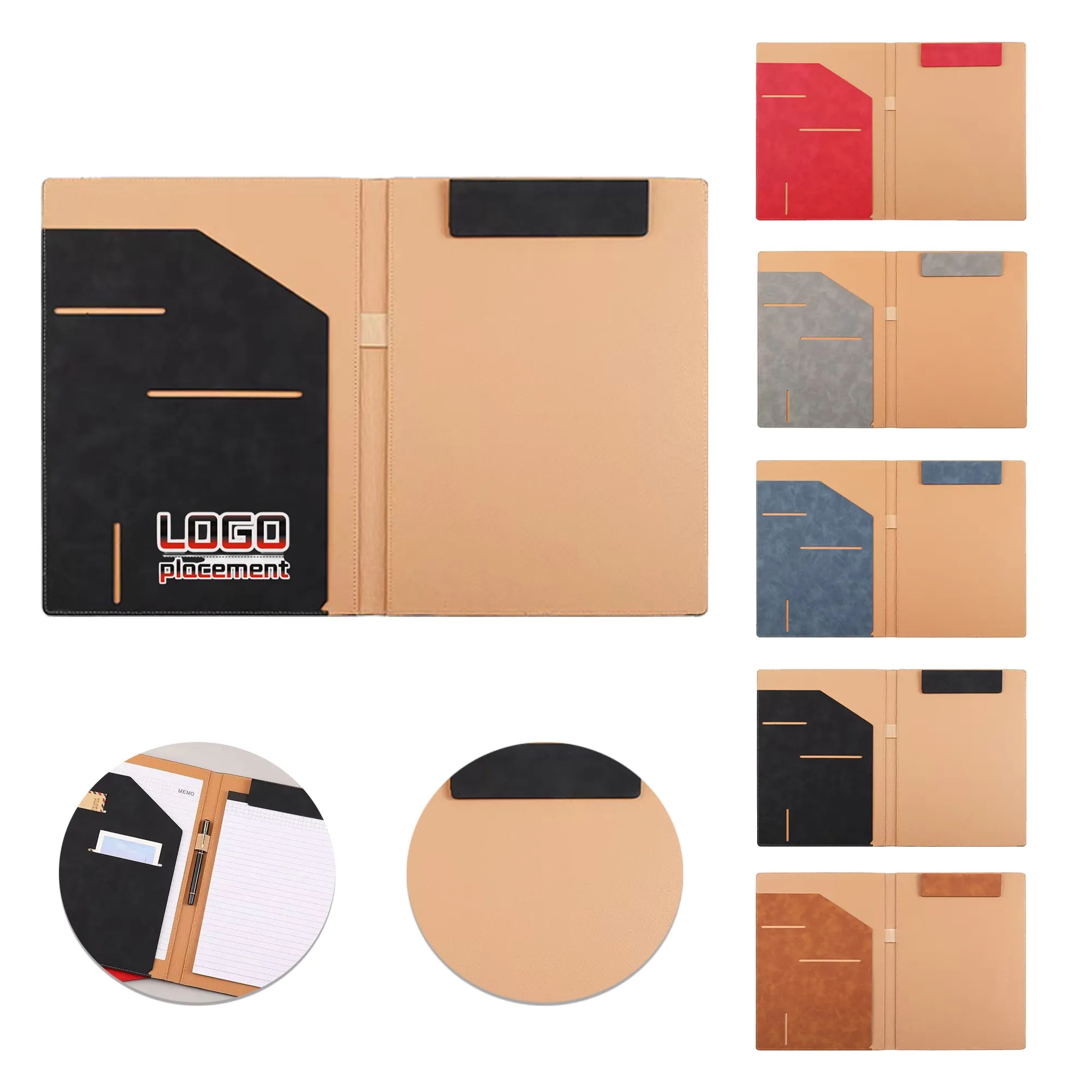 Leatherette Canvas Portfolio