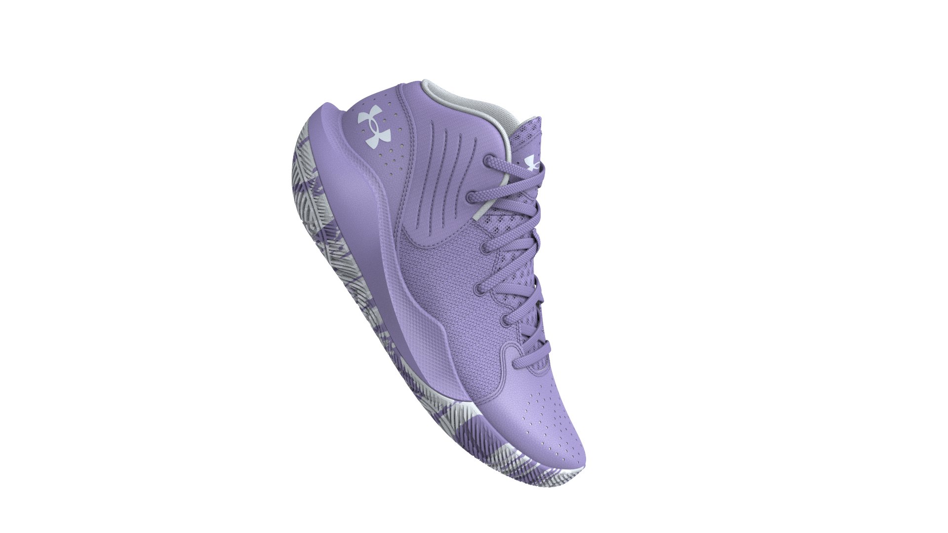UA Jet '21 Grade School Basketball Shoes 17