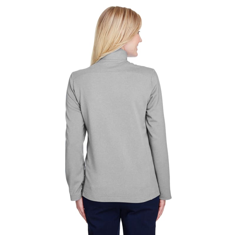 UltraClub Ladies' Coastal Pique Fleece Quarter-Zip 15