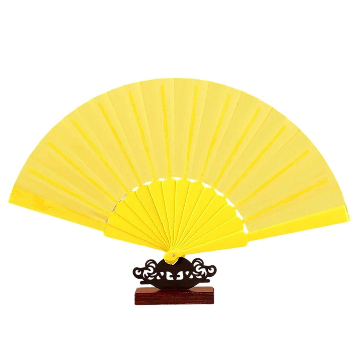 9.1 inches x 16.5 inches Plastic Handheld Fan, Customizable with Logo Imprint 5