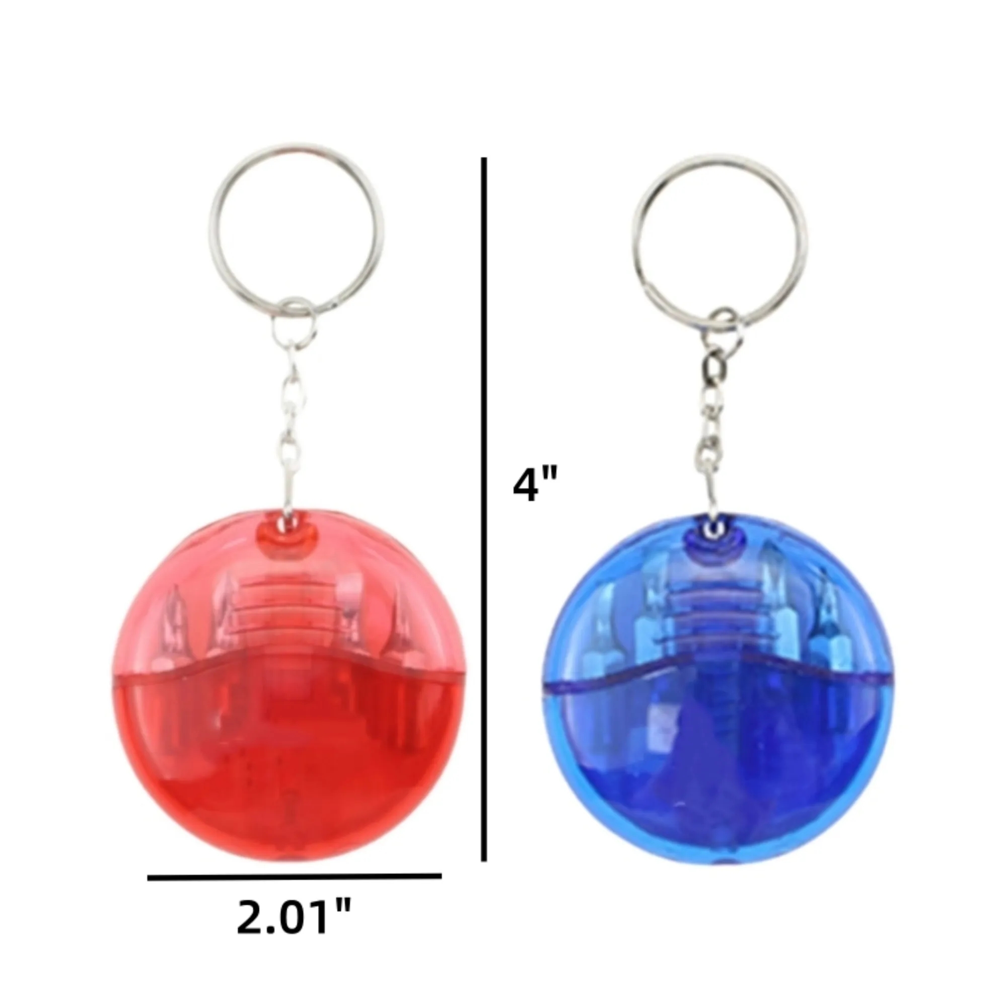 4-In-1 Key Chains With Screwdrivers Set 1