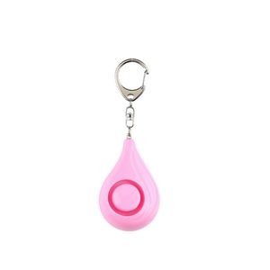 Water Drop Safety Alarm Keychain With LED Light And 120DB Panic Sound 20