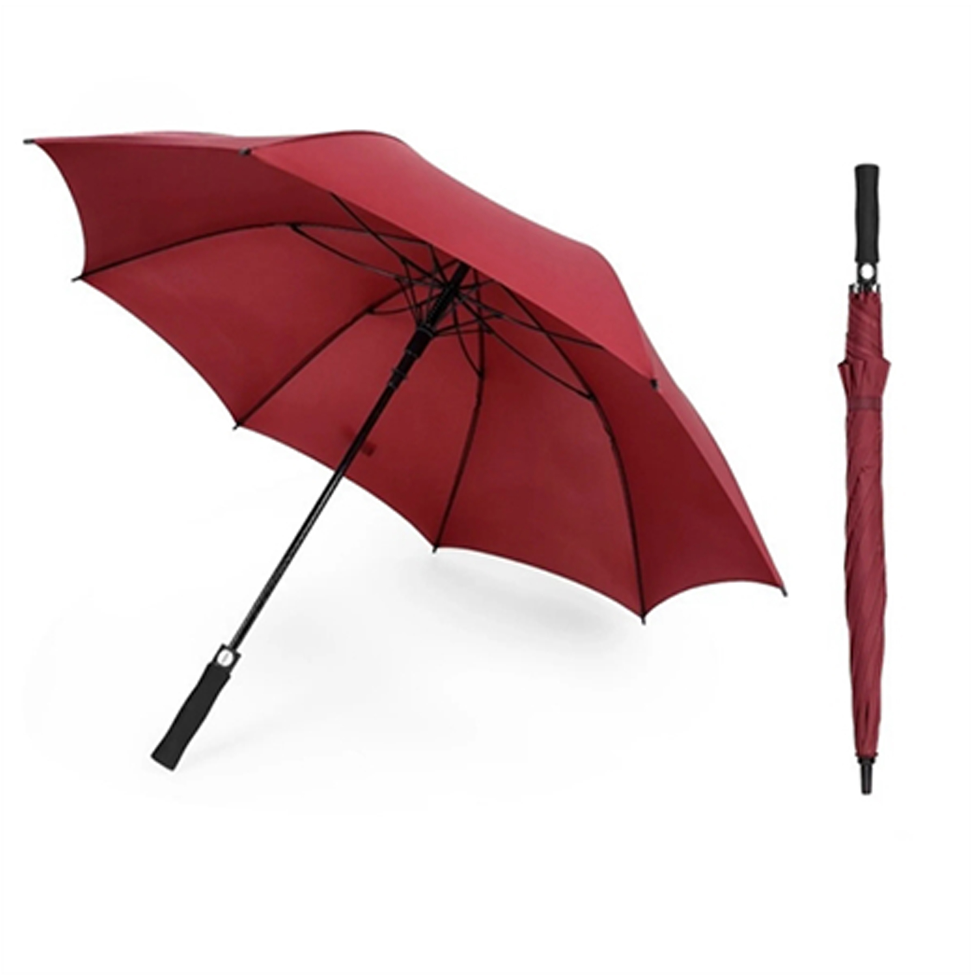Stylish Golf Long 8 Ribs Fiber Umbrella 5