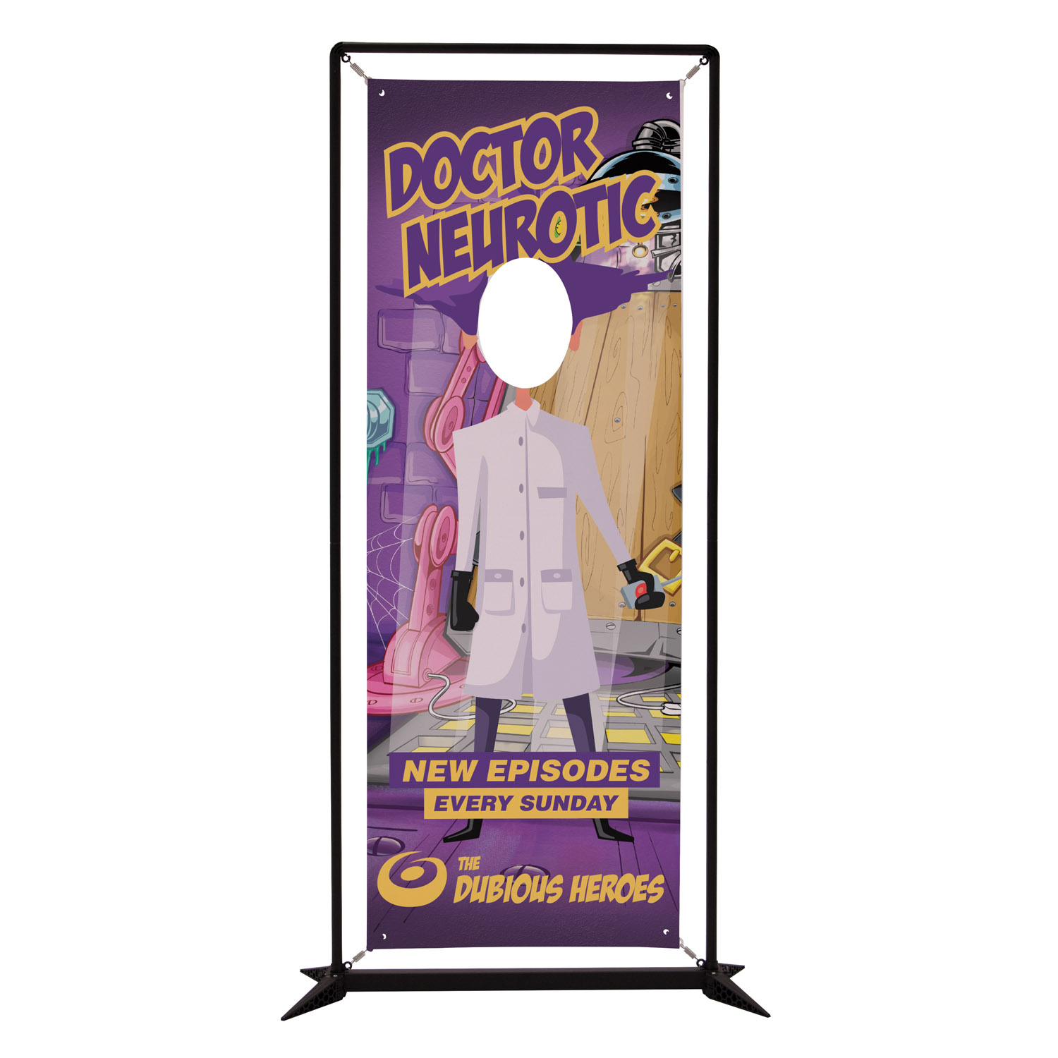 3.5' FrameWorx Single Face Cutout Kit (Single-Sided) 10