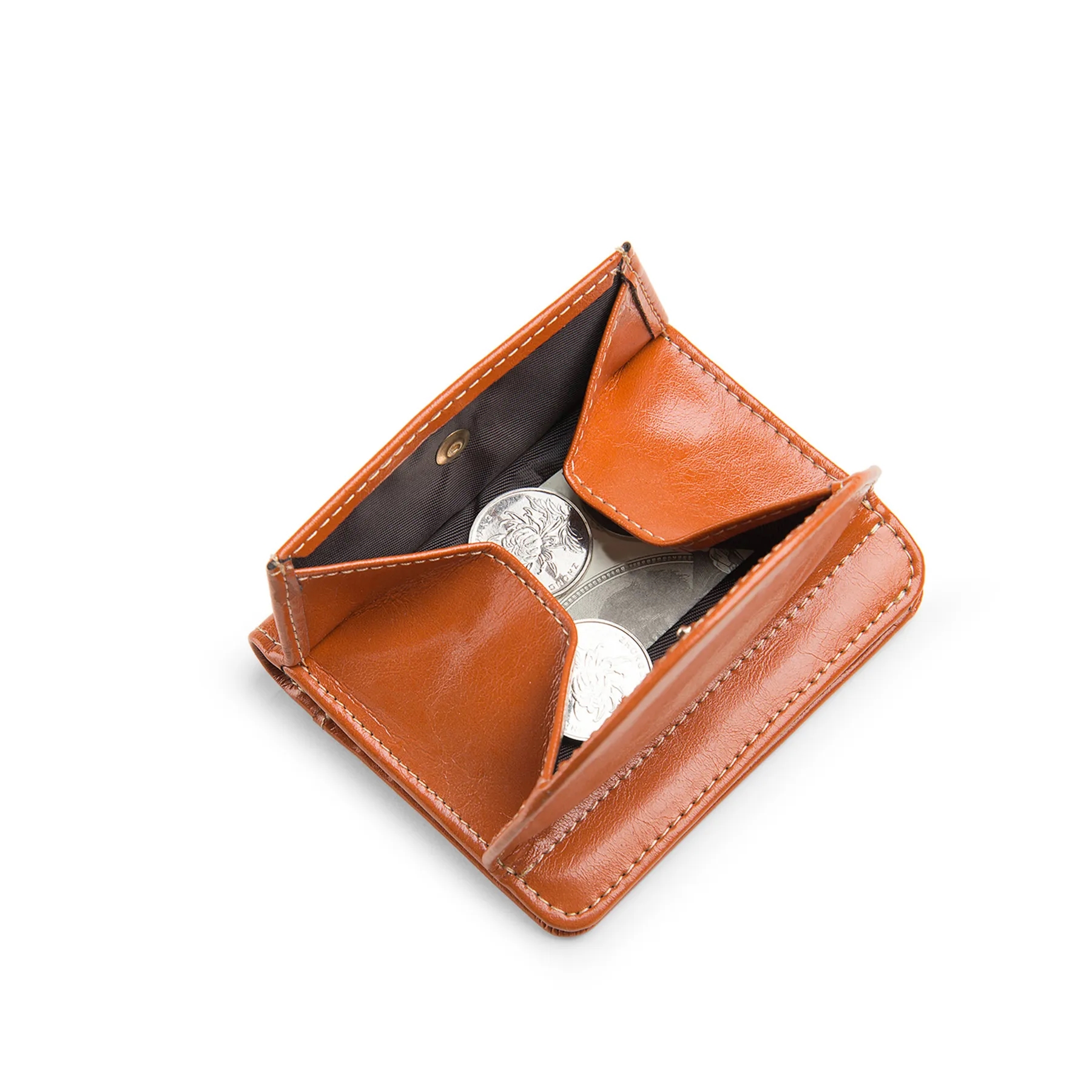 Soft Genuine Leather change purse 5