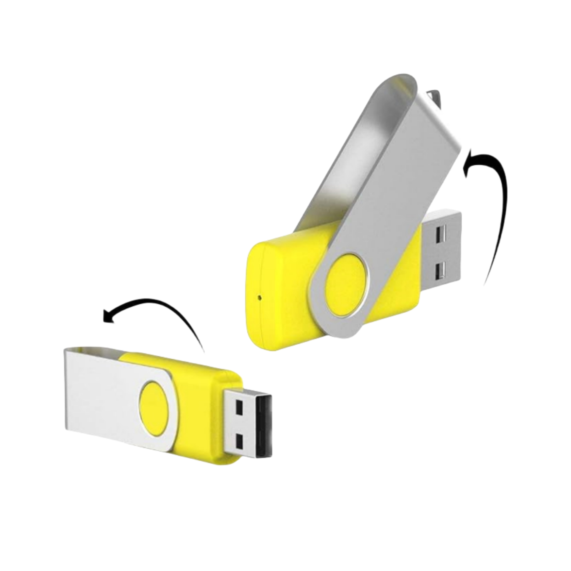 1GB Swivel USB Flash Drive 1