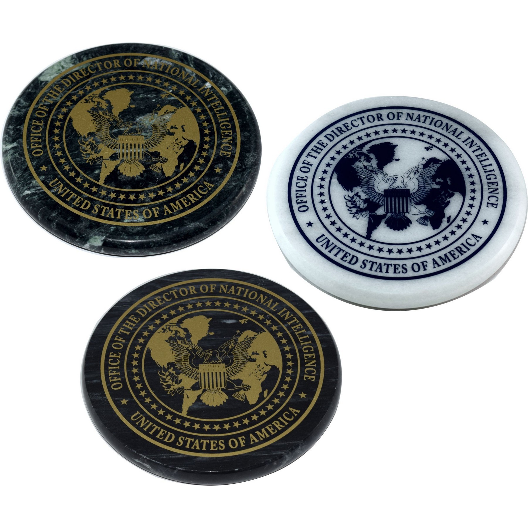 Black Marble Coaster 3