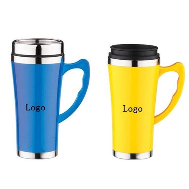 Stainless Steel Travel Mug - 15 Oz. 2