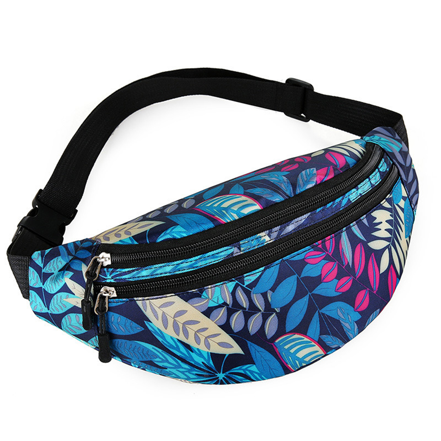 Polyester 3 Zipper Full Wrap Sublimation Waist Pack ?C Your Everyday Companion 1