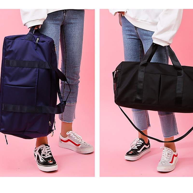 Sports Gym Bag Travel Duffel Bag w/Dry Wet Pocket 6