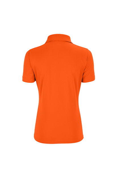 Women's Vansport Omega Solid Mesh Tech Polo 20