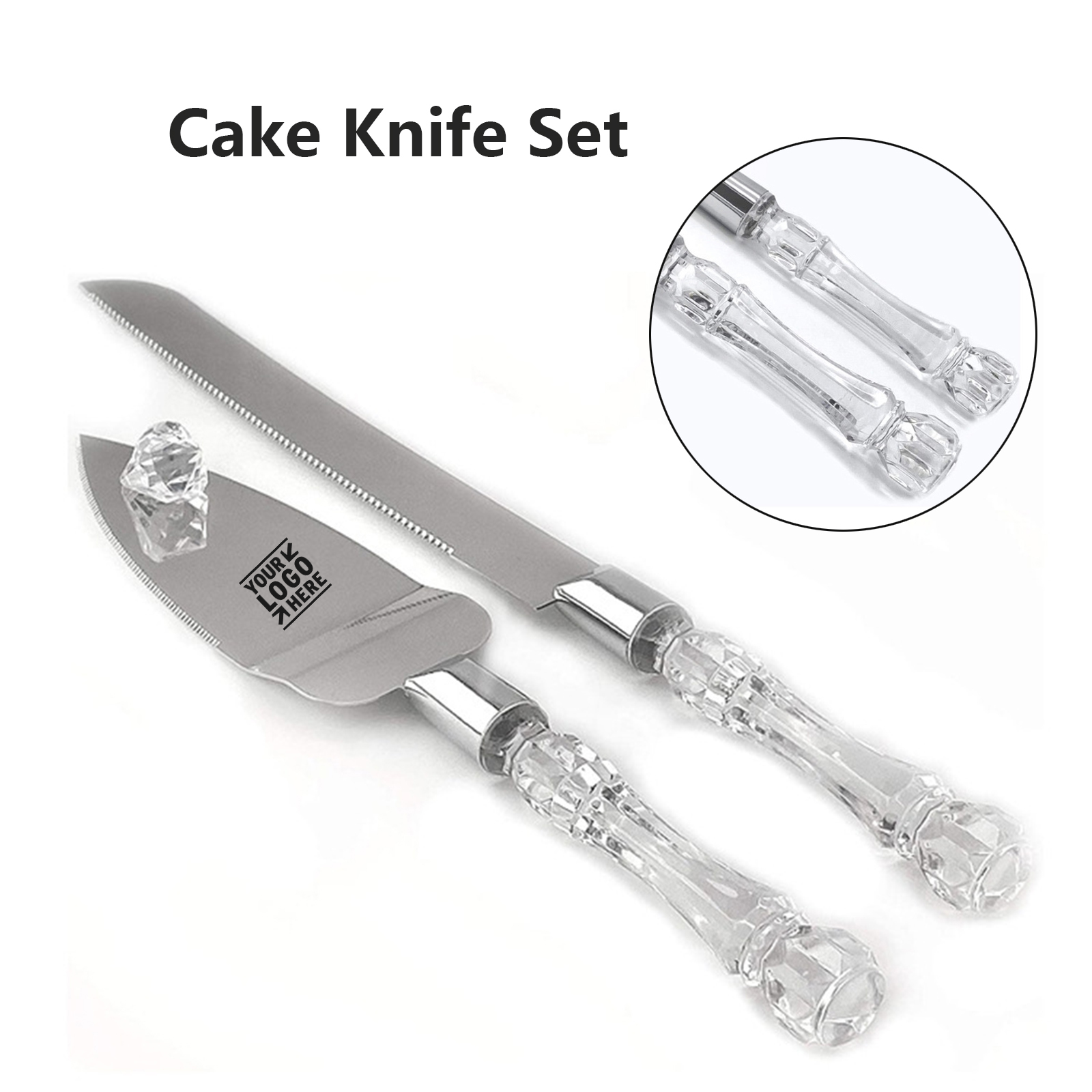 Cake Knife and Server Set