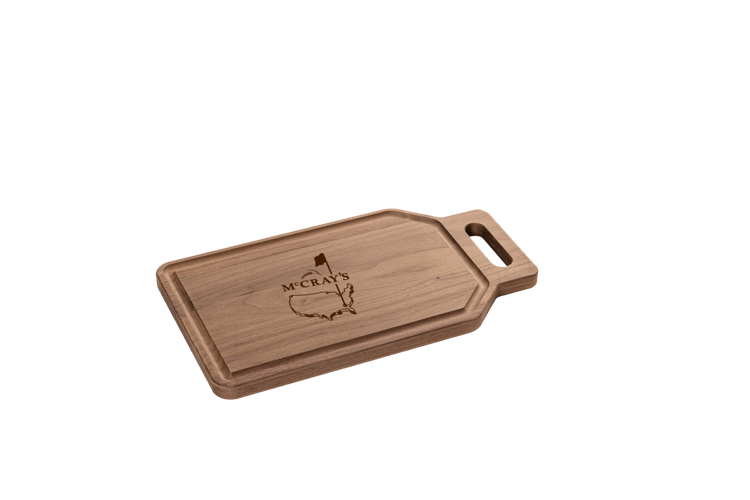 Walnut Cutting Board with Handle and Juice Groove 14"x8"x3/4" 1
