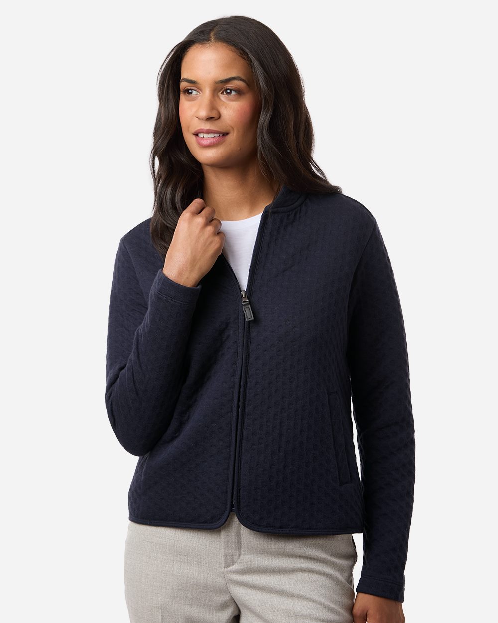 Women's Berkeley Textured Full-Zip Jacket - DG740W 13