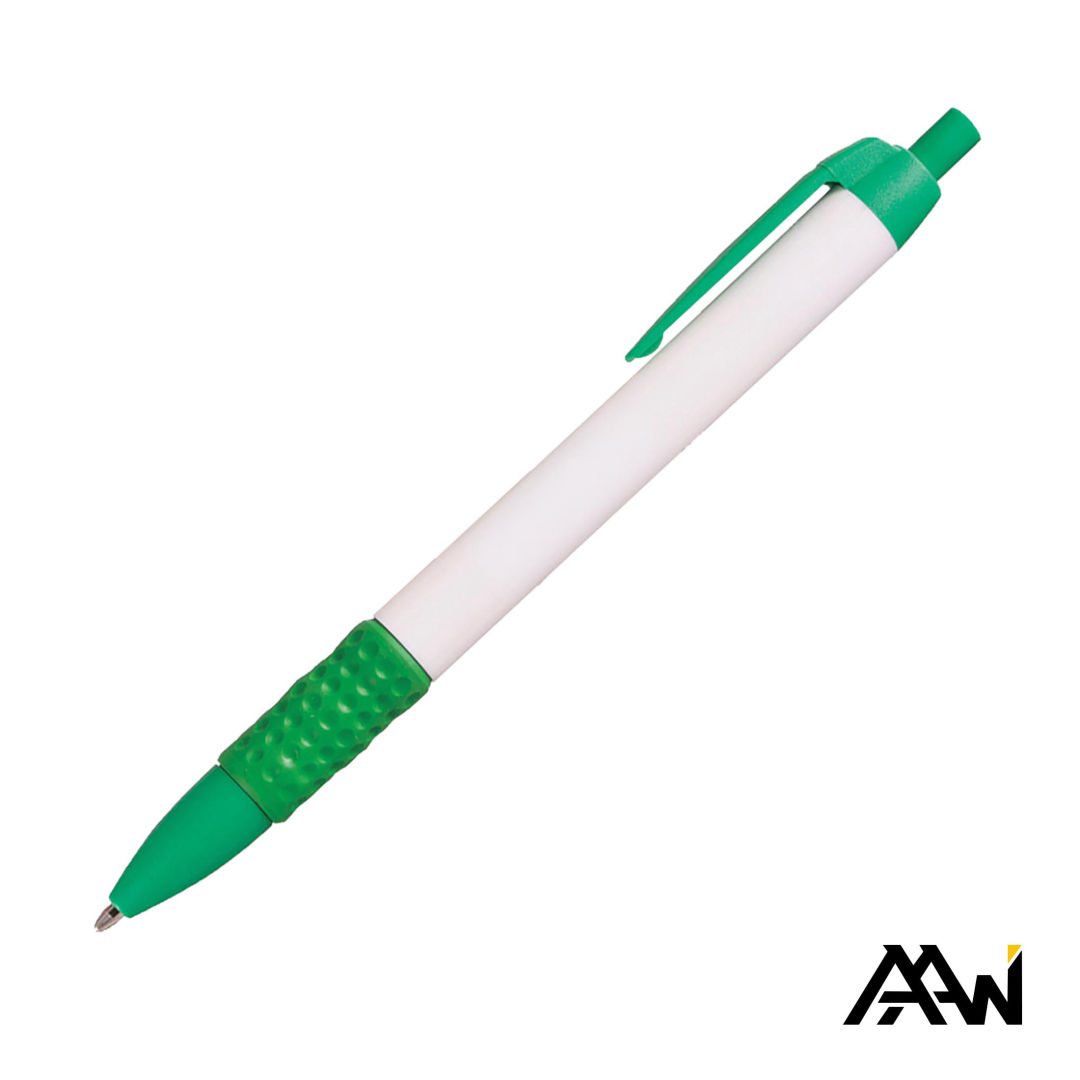Widebody Grip Pen Glossy White Barrel - Matte 4