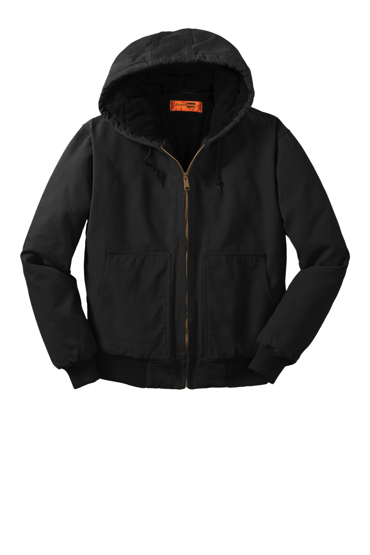 CornerStone Washed Duck Cloth Insulated Hooded Work Jacket. CSJ41 26