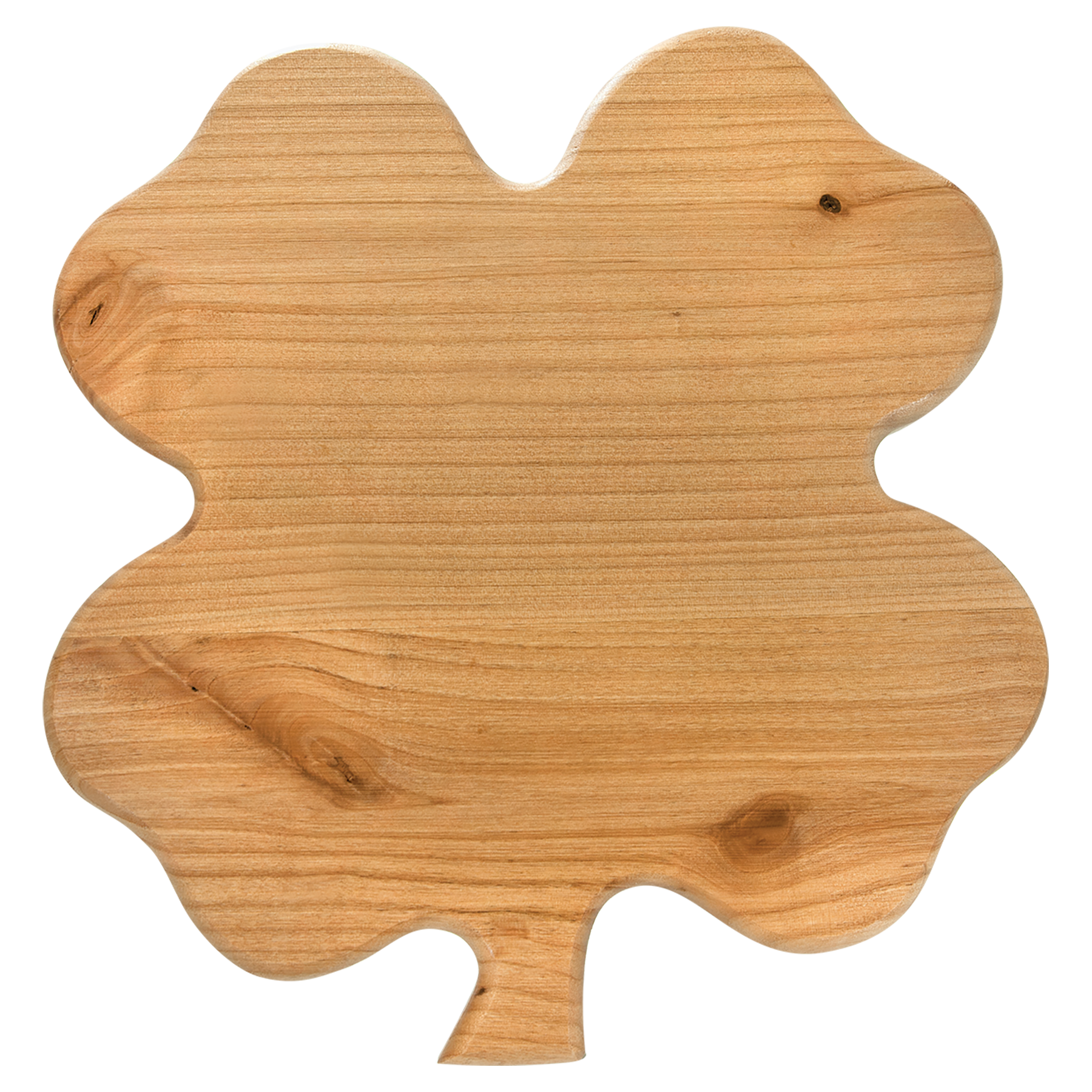 9 3/4" X 10 1/4" Alder Clover Plaque 3