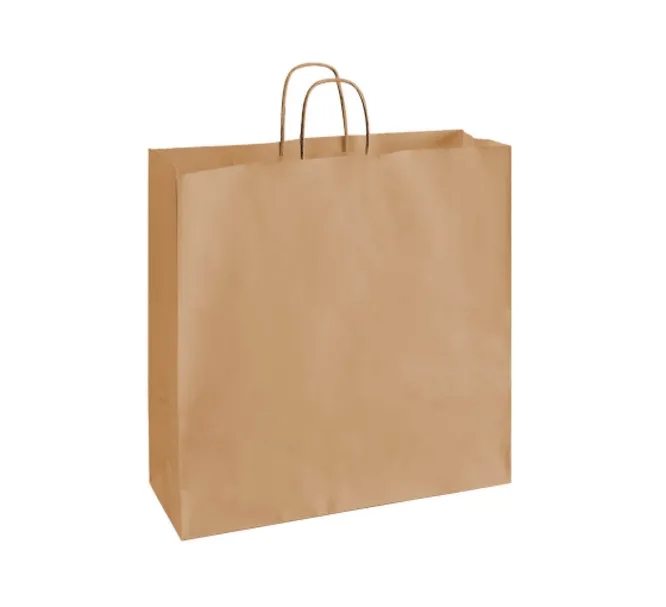 Kraft Paper Shopping Bags - Brown 6