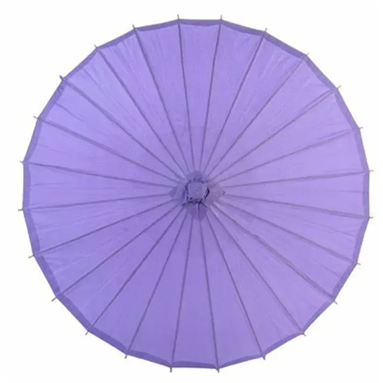 DIY Blank Paper Umbrella With Wooden Handle 6