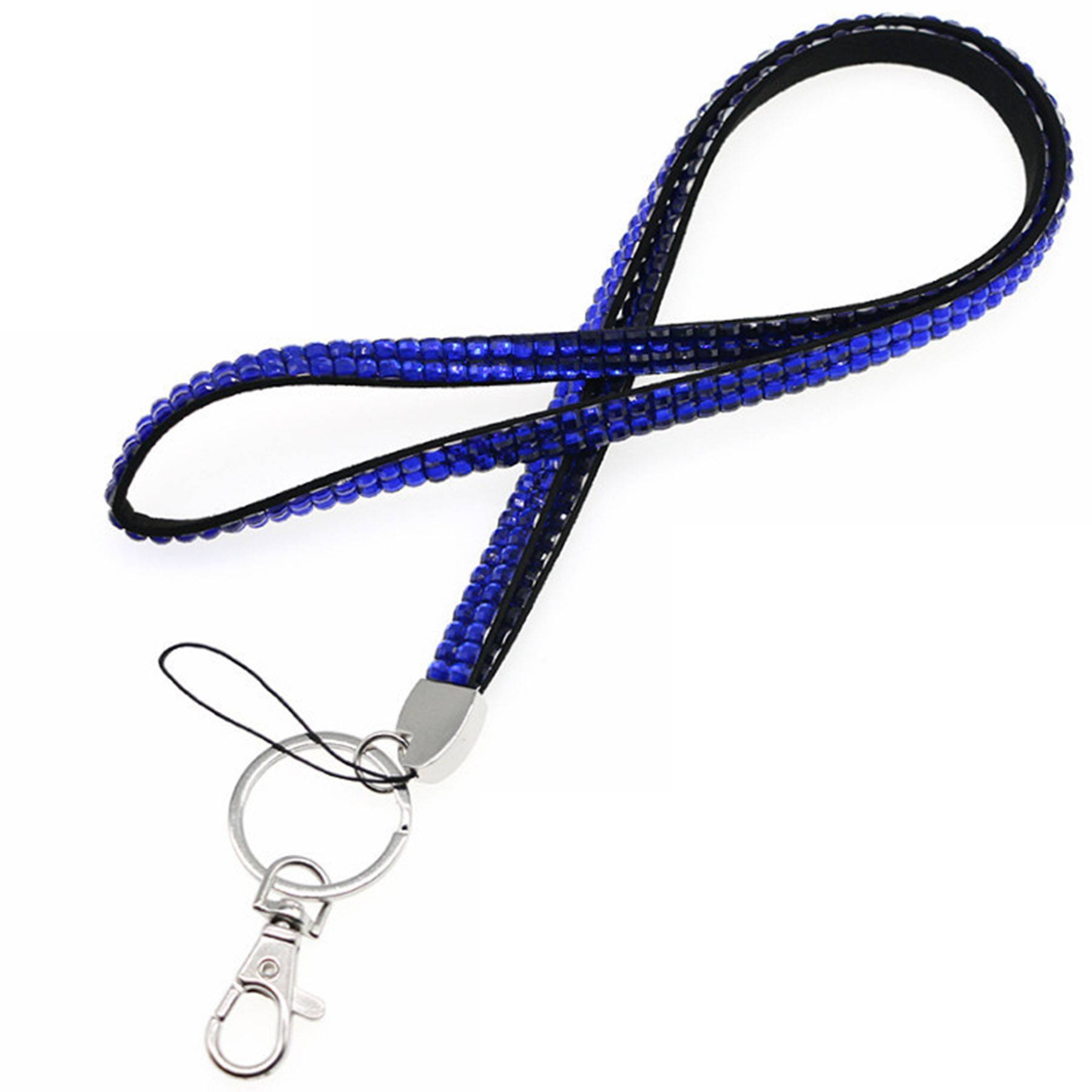 Rhinestone diamond with phone lanyard 8
