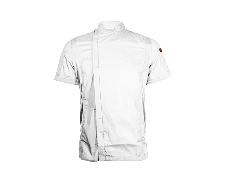 Men's Short Sleeve Modern Chef Coat (BLANK) 13