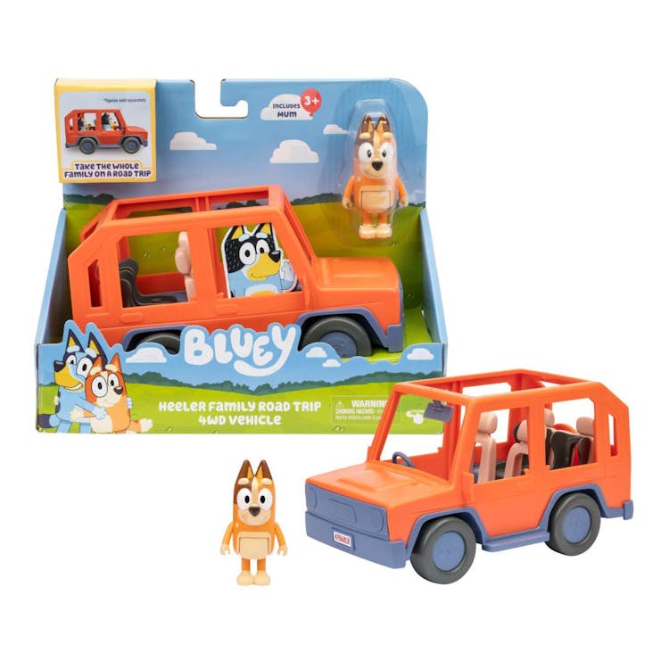 Bluey Heeler Family Road Trip Vehicles 2