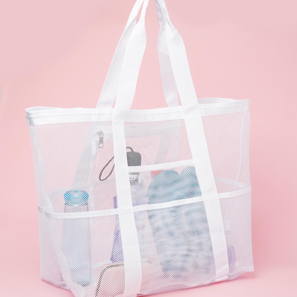 Mesh Beach Bag for Vacation Essentials 8