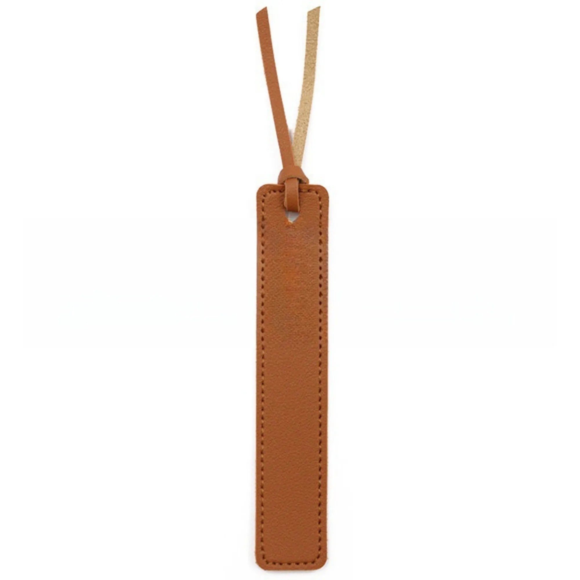 PU Leather Bookmark Classic Stitched Page Markers 10
