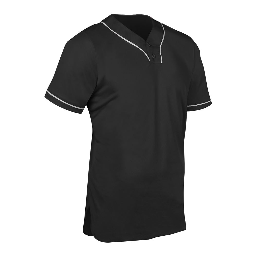 Heater 2-Button Piped Baseball Jersey 4