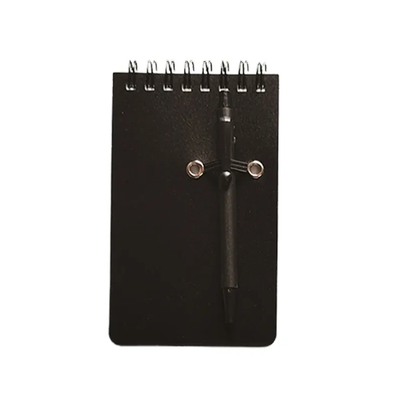 Pocket Sized Spiral Jotter Notepad With Pen 5
