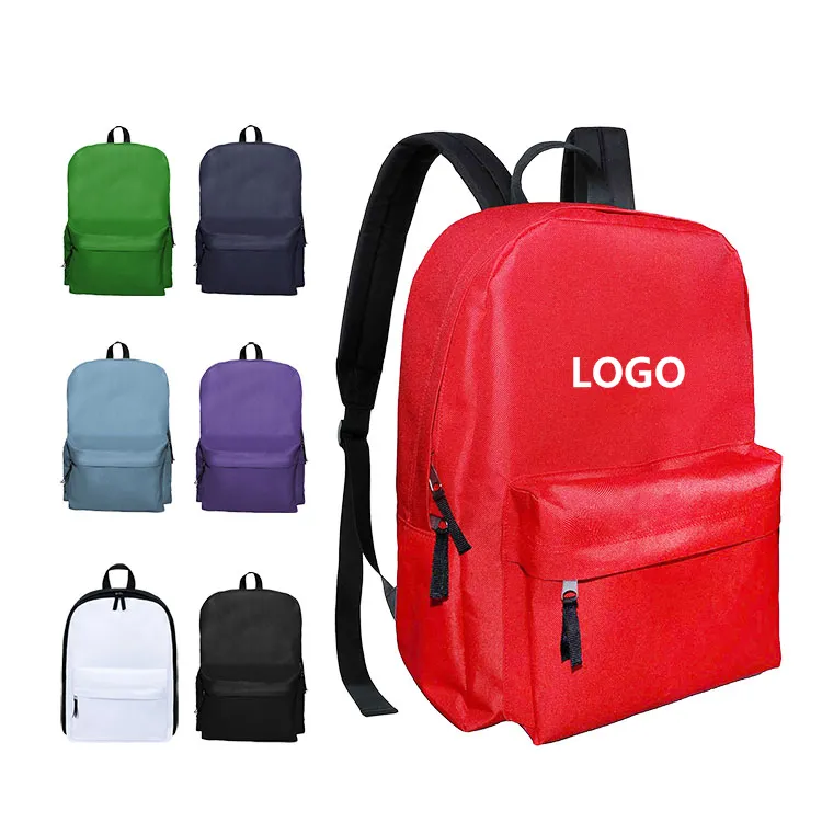 Polyester Backpack w/ Heavy PVC Backing 5