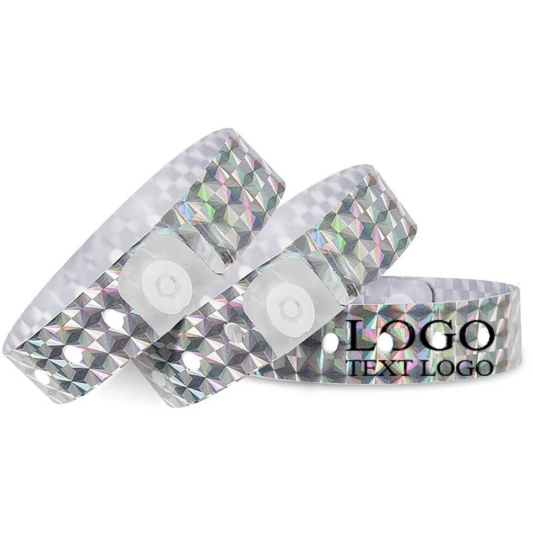 Disposable Laser Holographic Identification Bracelet 4