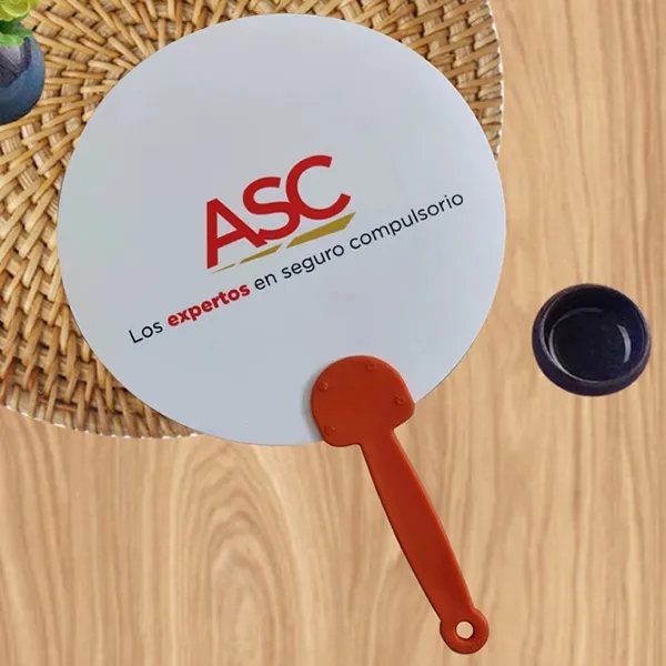 Custom Plastic Hand Fan 2