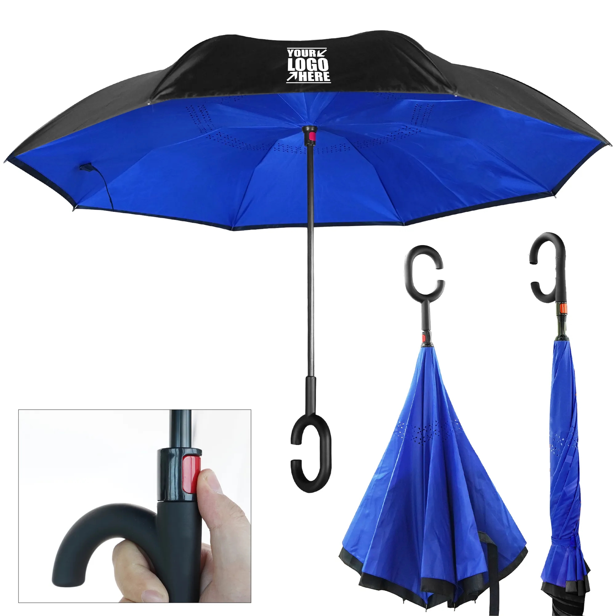 Rush Service Reversible Inverted Umbrella 4