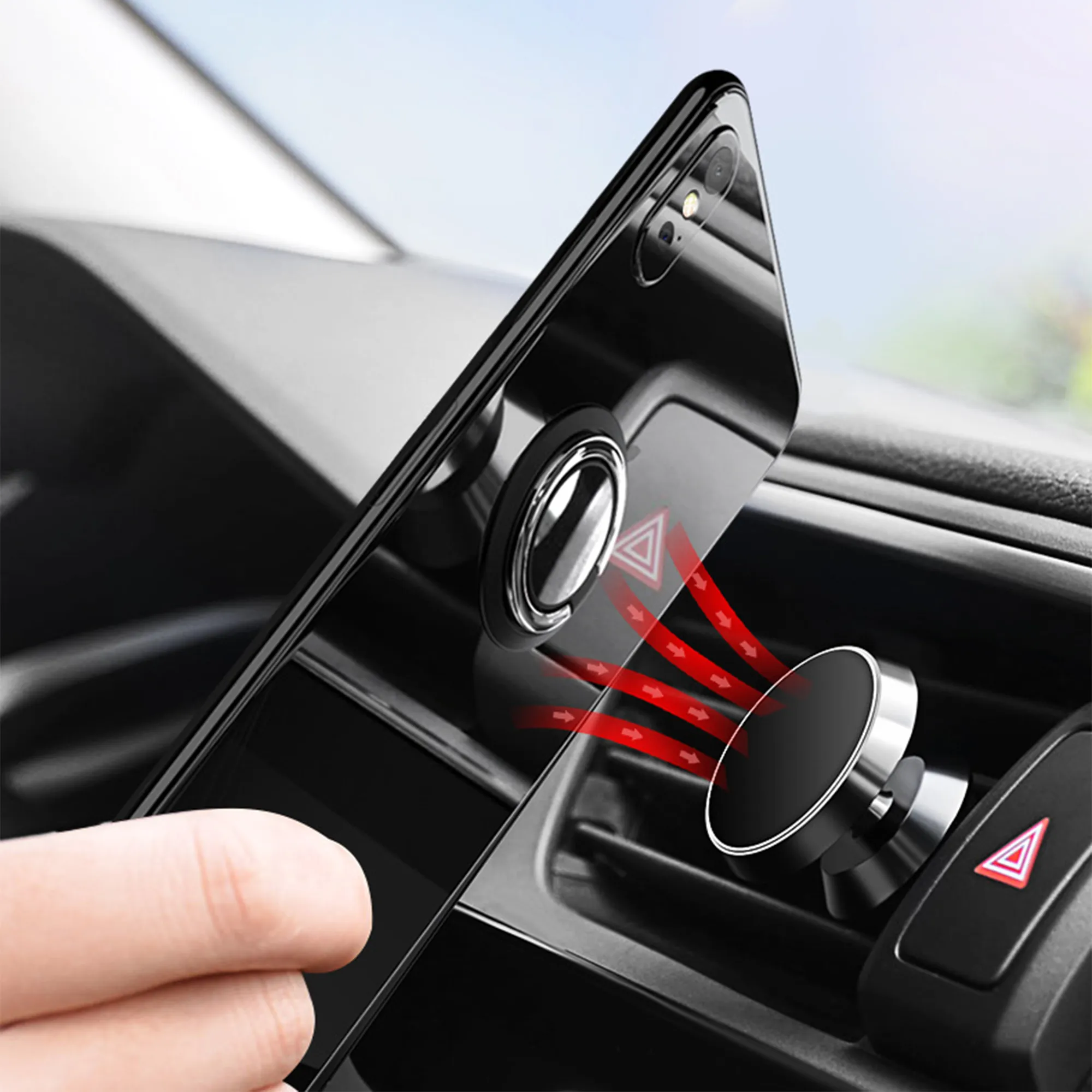 MOQ50 Magnetic Phone Ring Holder 3